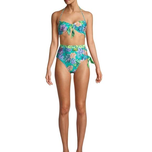 NWT No Boundaries Swimsuit Bikini. Top Juniors' Size XL (15/17), Bottom Large (1 - Picture 1 of 11